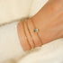 Gold Paper Clip Chain Bracelet